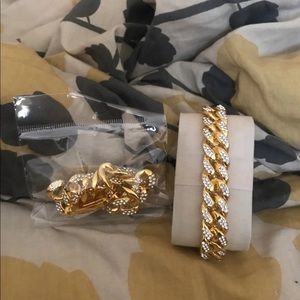 Diamond Cuban link bracelet